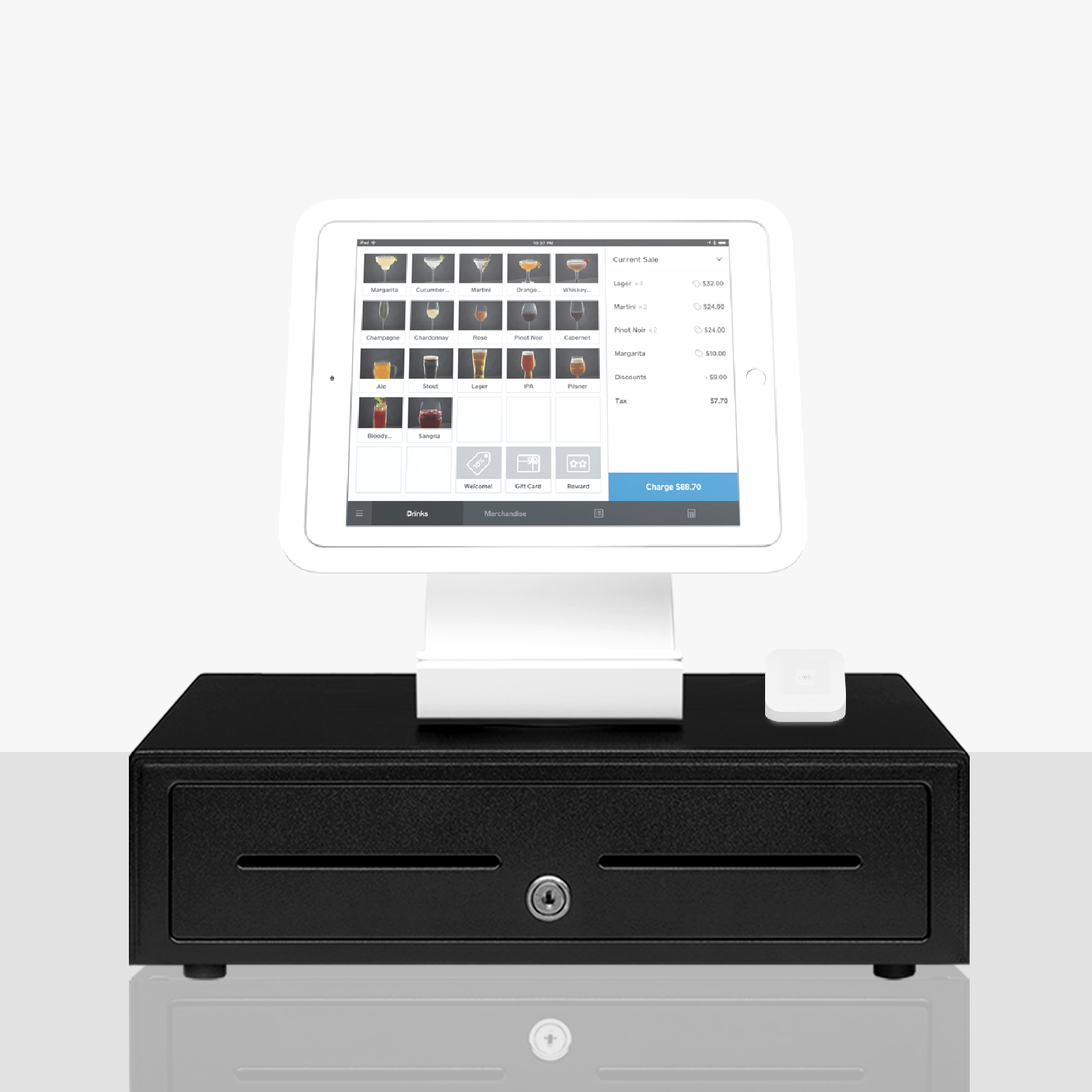 Cash register online rental